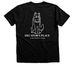 Help keep our Moots cool!, a Black Heather Premium Unisex Tee (back-view)