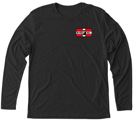 MFE/Props Shop Patch, a Vintage Black Triblend Long Sleeve Tee