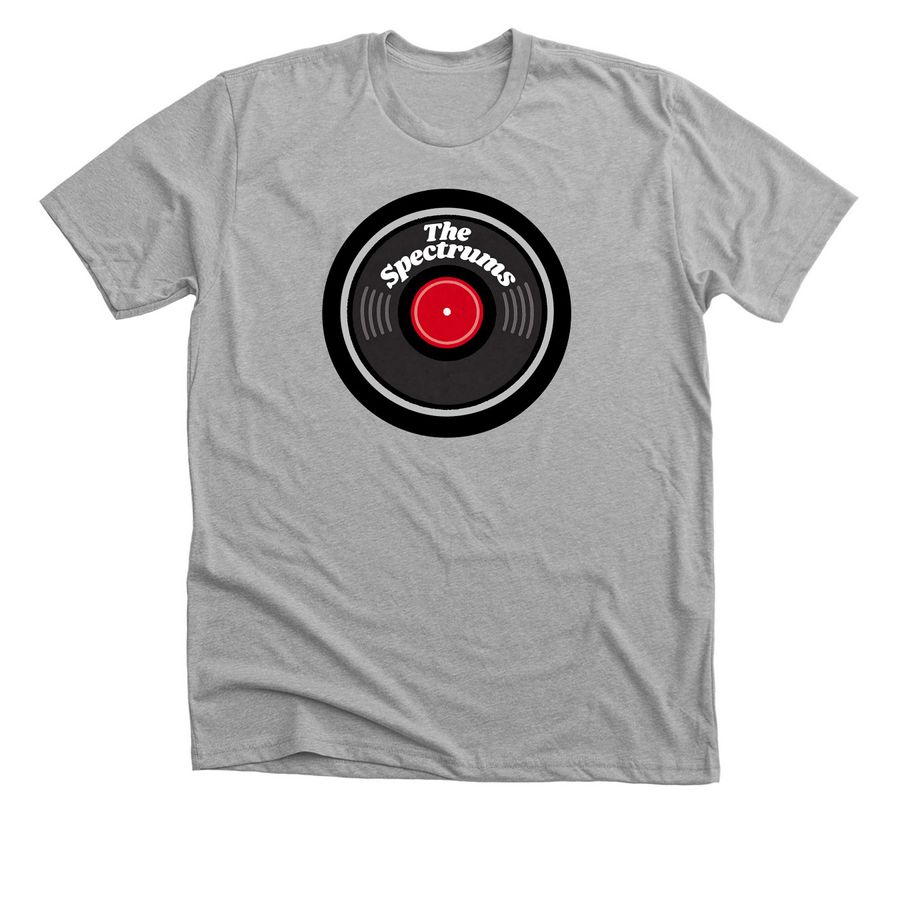 The Spectrums, a Athletic Heather Premium Unisex Tee
