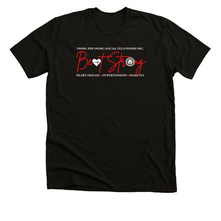 Beat Strong Awareness, a Solid Black Blend Premium Unisex Tee