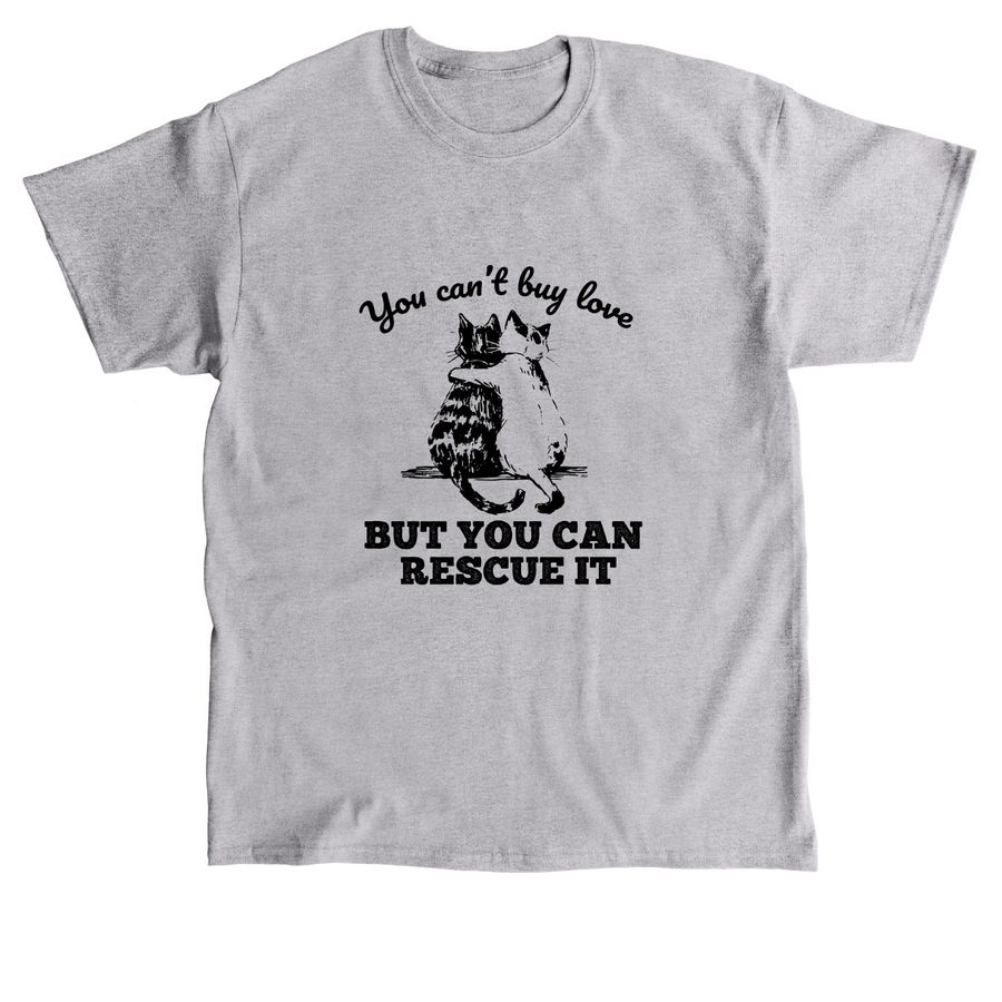 Adoption Saves Lives, a Sport Grey Classic Unisex Tee