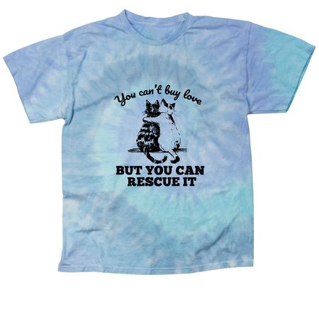 Adoption Saves Lives, a Lagoon Classic Tie Dye Tee