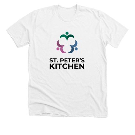 Classic White Tee, a Solid White Blend Premium Unisex Tee