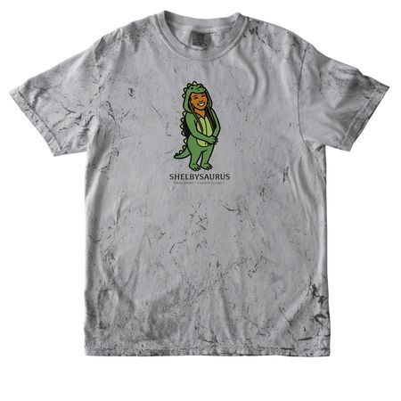 SHELBYSAURUS, a Smoke Comfort Colors Colorblast Tee