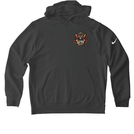 SJVA Theater Apparel, a Anthracite Nike Club Fleece Pullover Hoodie