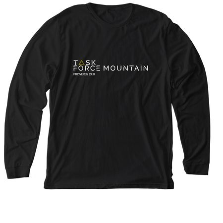 TFM SUPPORT FUND, a Solid Black Blend Premium Long Sleeve Tee