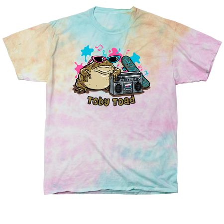 Toby Toad, a Snow Cone Classic Tie Dye Tee