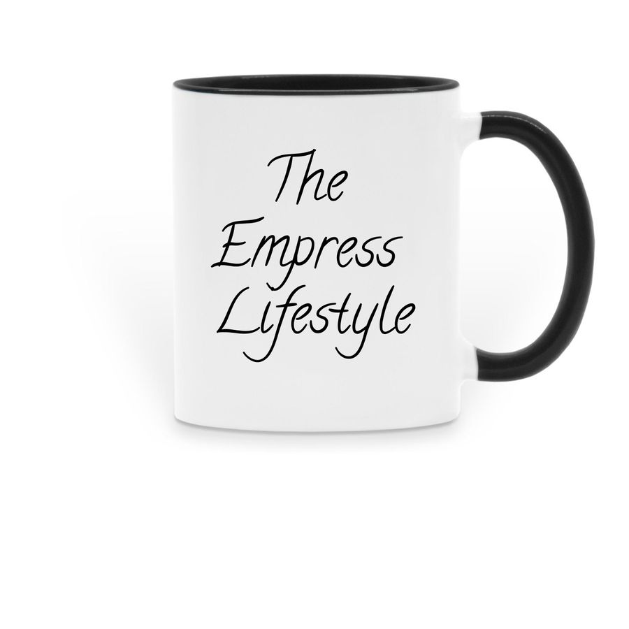 I'll drink to that!&nbsp;, a Black Two-Tone Ceramic Mug