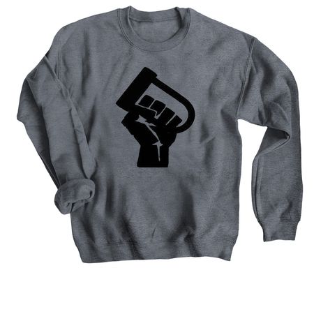Crewneck&nbsp;, a Dark Heather Crewneck Sweatshirt