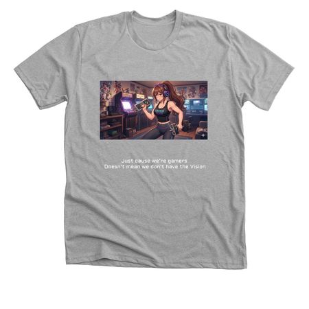 Gaming, a Athletic Heather Premium Unisex Tee