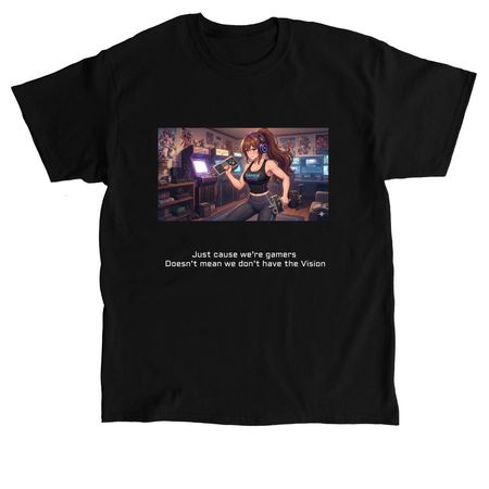 Gaming, a Black Classic Unisex Tee