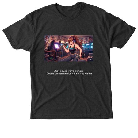 Gaming, a Vintage Black Triblend Unisex Tee