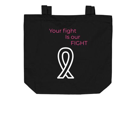 Ashlyn?s story, a Black Organic Cotton Tote Bag