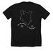 Dixsons to Tenwek, a Solid Black Blend Premium Unisex Tee (back-view)