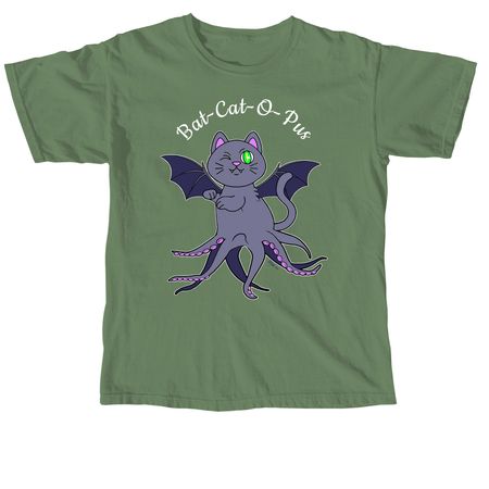 Bat-cat-o-pus, a Hemp Comfort Colors Unisex Tee