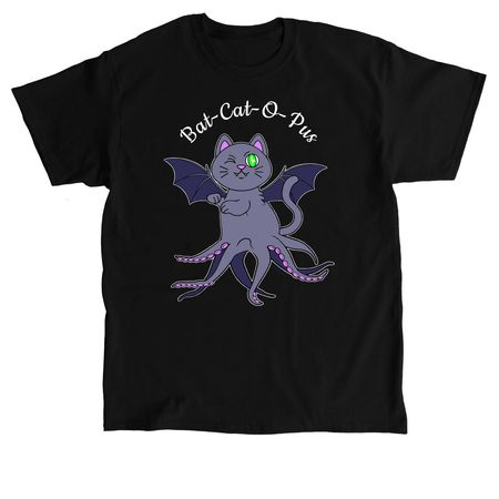 Bat-cat-o-pus, a Black Classic Unisex Tee