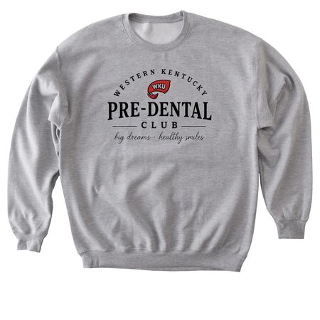Big Dreams, Healthy Smiles, a Sport Grey Softstyle Crewneck Sweatshirt
