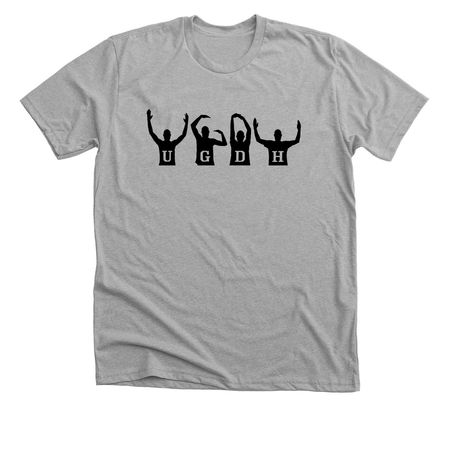 Team UGDH, a Athletic Heather Premium Unisex Tee