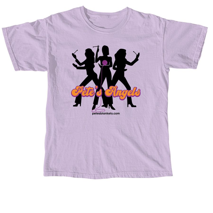 The Angel., a Orchid Comfort Colors Unisex Tee