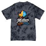Mitten Heating & Cooling LLC, a Black Crystal Tie Dye Tee (back-view)