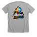 Mitten Heating & Cooling LLC, a Athletic Heather Premium Unisex Tee (back-view)