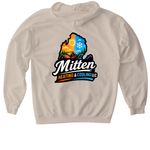 Mitten Heating & Cooling LLC, a Sand Gildan Softstyle Pullover Hoodie (back-view)