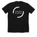 Consent Academy's 4-Part Model of Consent, a Solid Black Blend Premium Unisex Tee (back-view)