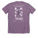 2026 Conference Tee, a Heather Purple Premium Unisex Tee (back-view)