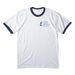 All Generations Specialty Shirts&nbsp;, a White/ Navy Cotton Ringer Tee