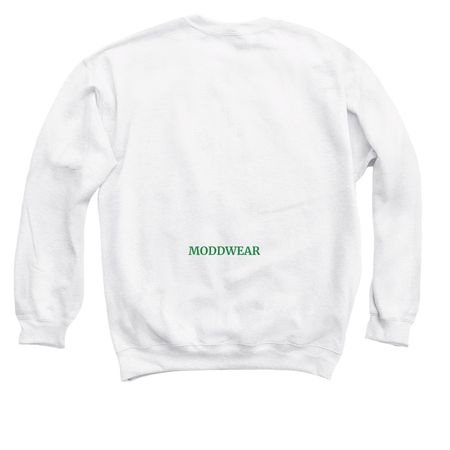 The Lord Will Provide&nbsp;, a White Crewneck Sweatshirt (back-view)