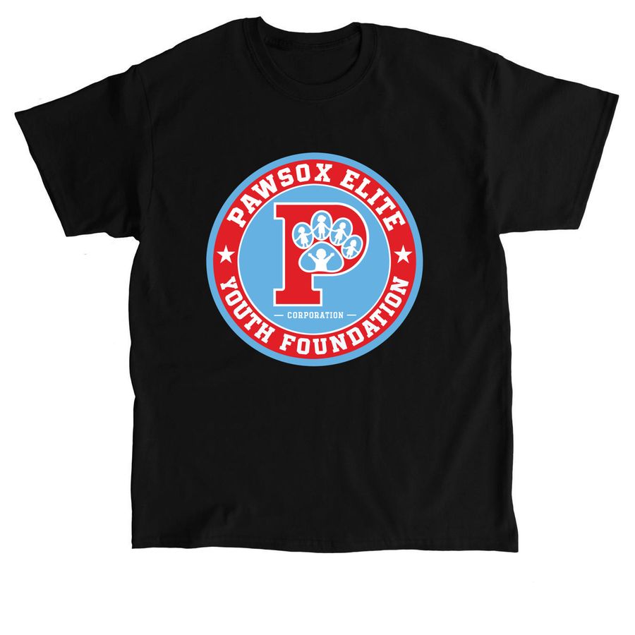 PawSox Elite Youth Foundation Board Members, a Black Classic Unisex Tee