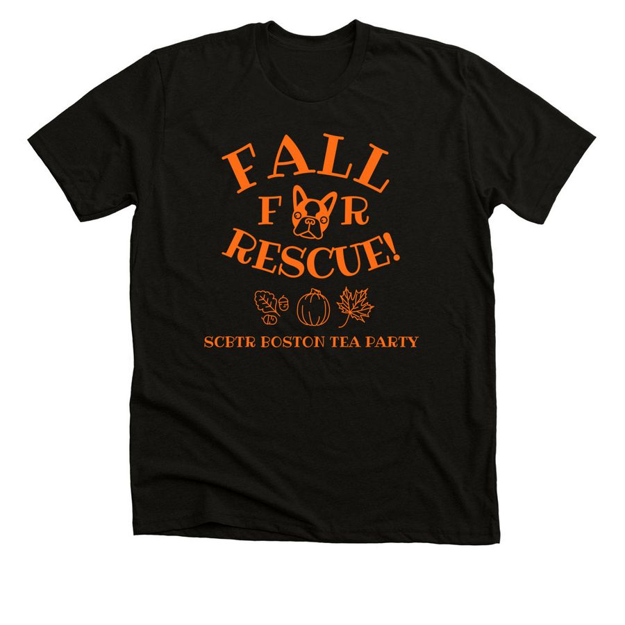 SCBTR BOSTON TEA PARTY FUNDRAISER, a Solid Black Blend Premium Unisex Tee