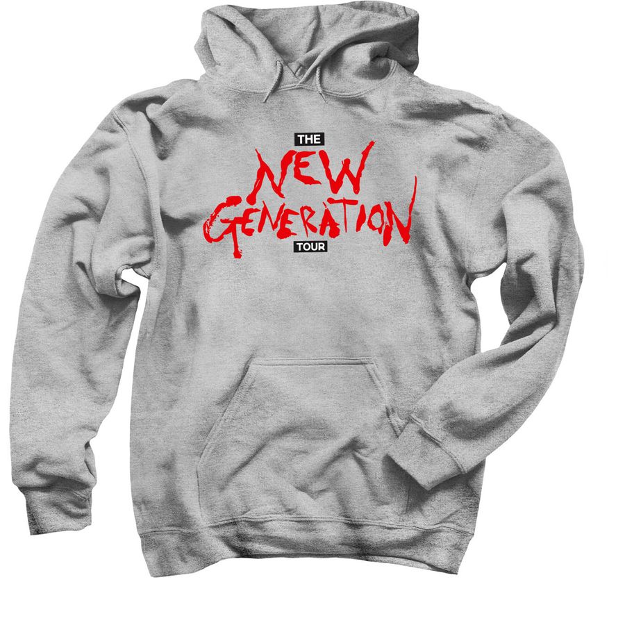 Young Thug New Generation Tour Hoodie, a Sport Grey Pullover Hoodie