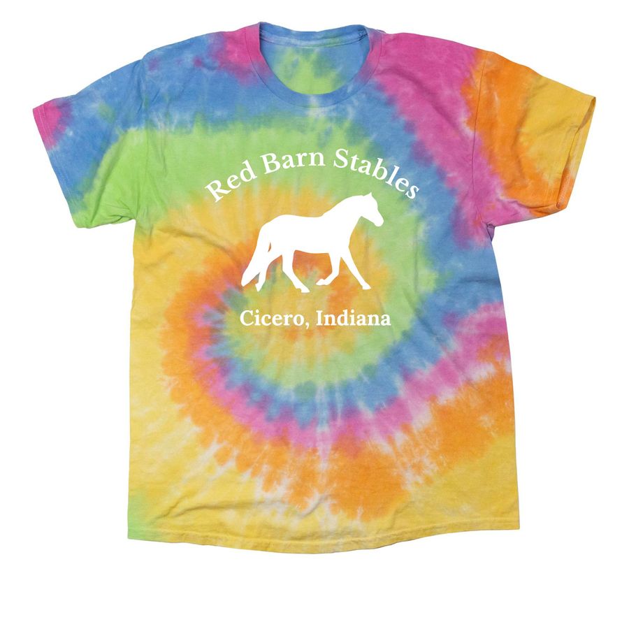 Red Barn Stables T-Shirts, a Eternity Classic Tie Dye Tee