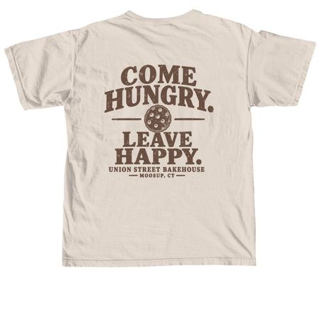Union Street Bakehouse - Come Hungry, a Ivory Comfort Colors Unisex Tee