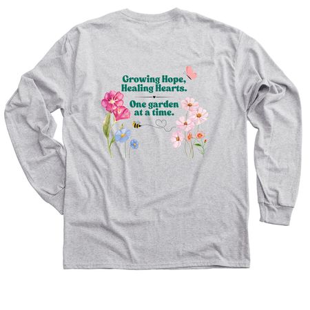 Adopt-A-Garden Volunteer Collection, a Sport Grey Classic Long Sleeve Tee