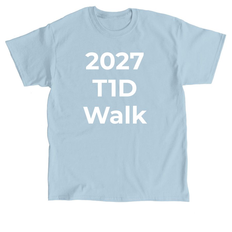 T1D Team Huss Shirt, a Light Blue Classic Unisex Tee