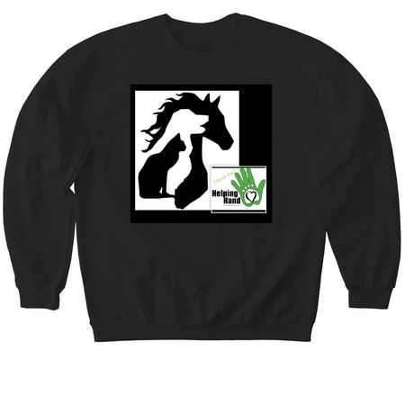 Celebrate 25 Years With Us!, a Black Softstyle Crewneck Sweatshirt