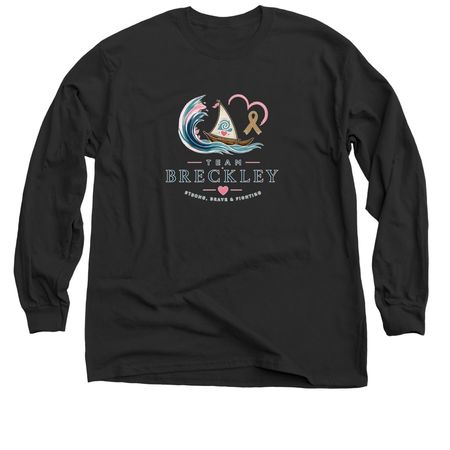 Adults, a Black Classic Long Sleeve Tee