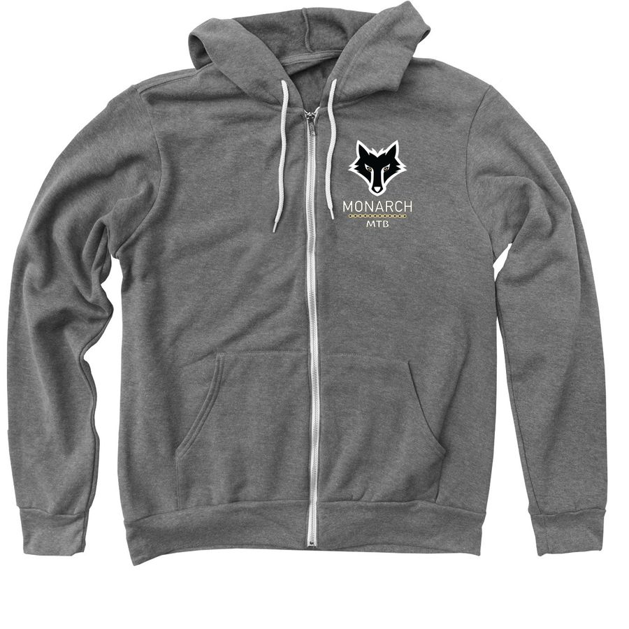 Monarch MTB 2026, a Deep Heather Zip Up Hoodie