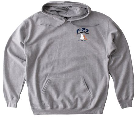 F-27 40th Anniversary Classic Apparel, a Sport Grey Gildan Softstyle Pullover Hoodie