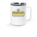 Home & Kitchen - PVE Travel Mug, a White Stainless Steel Travel Mug
