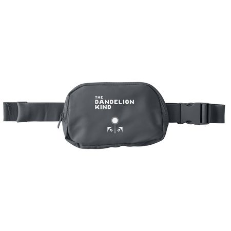 Hip Pack with TDK Name and Logo, a Storm Grey Matte Hip Pack