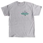 First Step Volunteer, a Sport Grey Classic Unisex Tee (back-view)