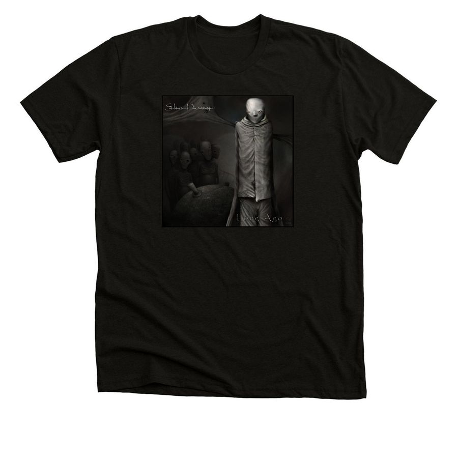 Long ago T's, a Solid Black Blend Premium Unisex Tee
