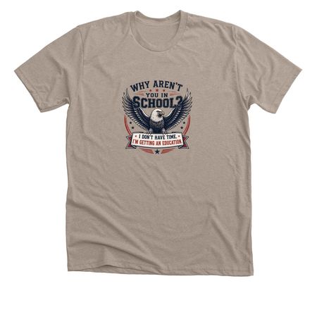 Education, a Heather Stone Premium Unisex Tee