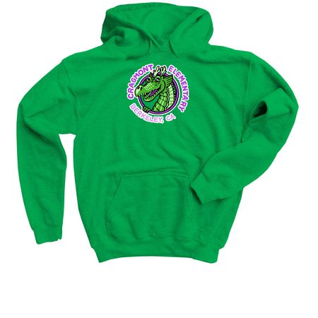 Youth-Sized Cragmont Dragon Gear, a Irish Green Youth Pullover Hoodie