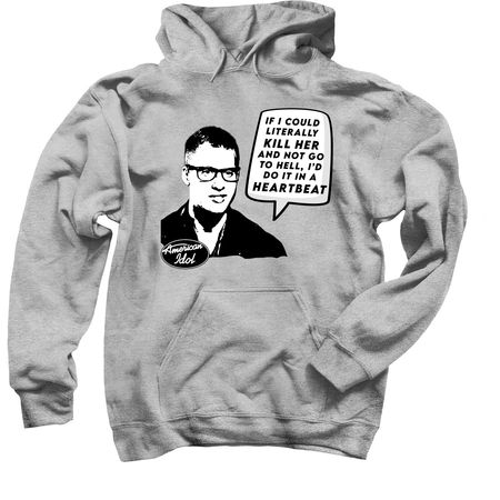 Caleb Flynn Trial T-Shirt, a Sport Grey Pullover Hoodie