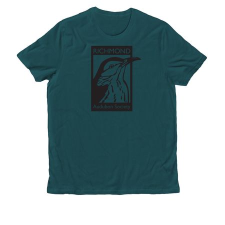 RAS - large logo, a Deep Sea Green Allmade Organic Cotton Unisex Tee
