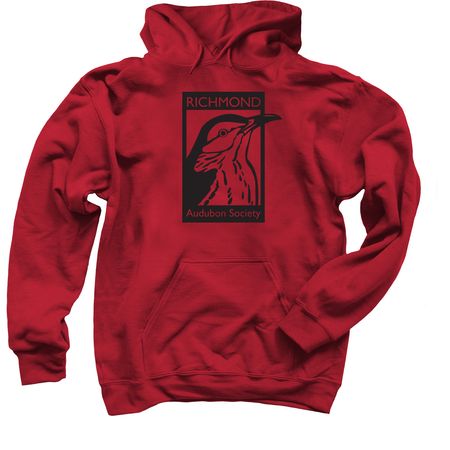 RAS - large logo, a Cardinal Red Pullover Hoodie